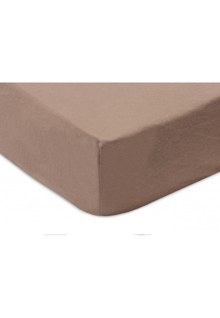 Prostěradlo napínací 120x60 cm Milky Coffee