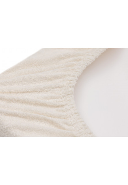 Potah na přebalovací podložku 50x70cm 2 ks froté Milky Coffee/Ivory