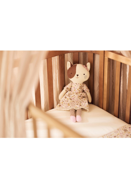 Prostěradlo napínací 140/150 x 70/75 cm 2 ks Oatmeal/Sand