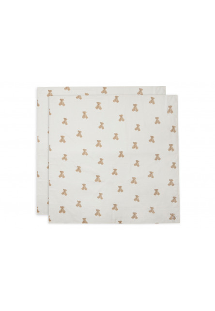 Pleny zavinovací 2ks 115x115 cm Teddy Bear