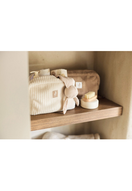 Toaletní taška Cloudy Rib Oatmeal