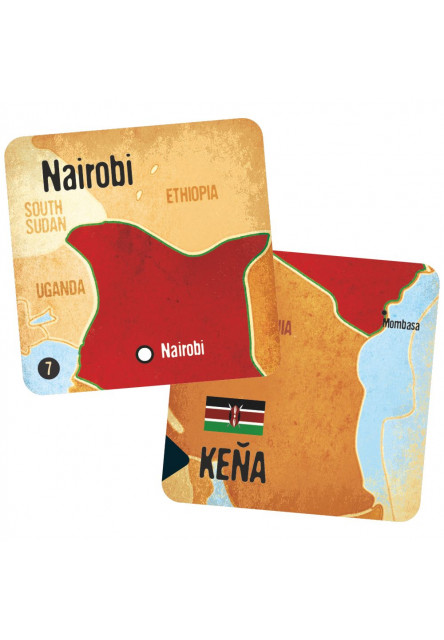 Vedomostné pexeso - Hlavné mestá sveta