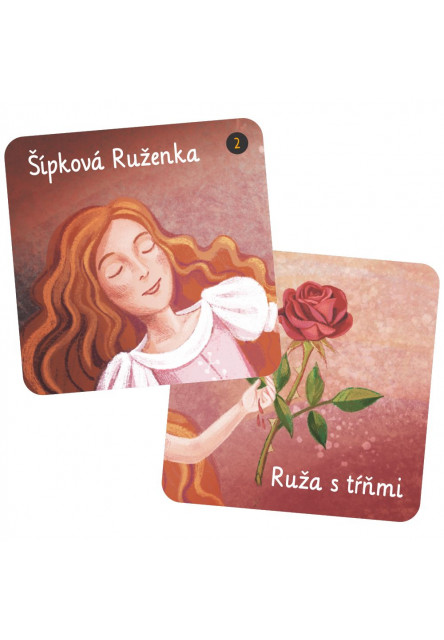 Vedomostné pexeso pre deti - Rozprávky