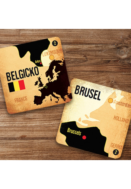 Vedomostné pexeso - Hlavné mestá Európy