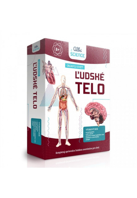 Ľudské telo - Albi Science - 2.vydanie