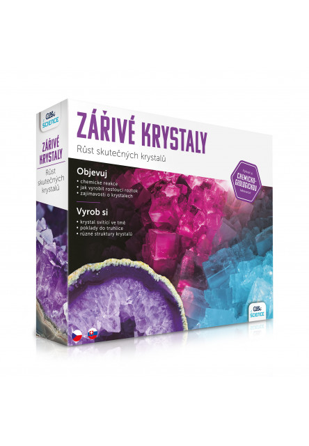 Žiarivé kryštály