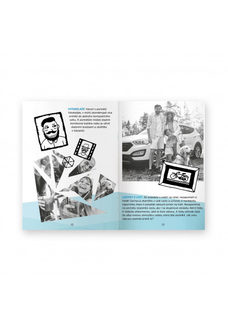 Ružový foťák s termotlačou