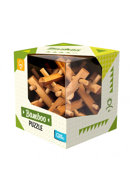 Bambusový hlavolam - Ježko Albi