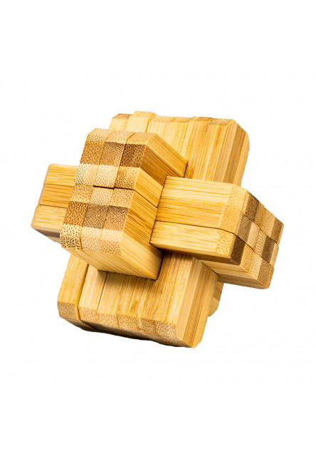 Bambusový hlavolam - Kríž