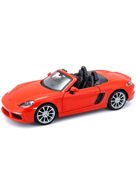 Bburago 1:24 Plus Porsche 718 Boxster Orange
