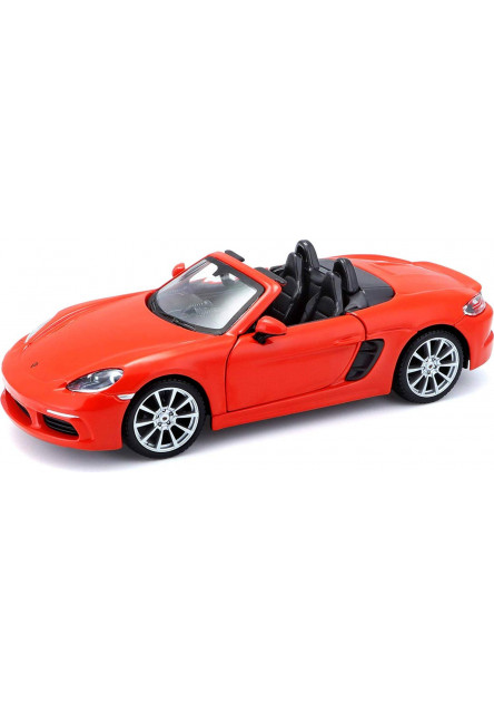 Bburago 1:24 Plus Porsche 718 Boxster Orange