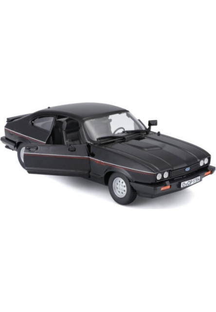 Bburago 1:24 Plus Ford Capri 1982 light Black