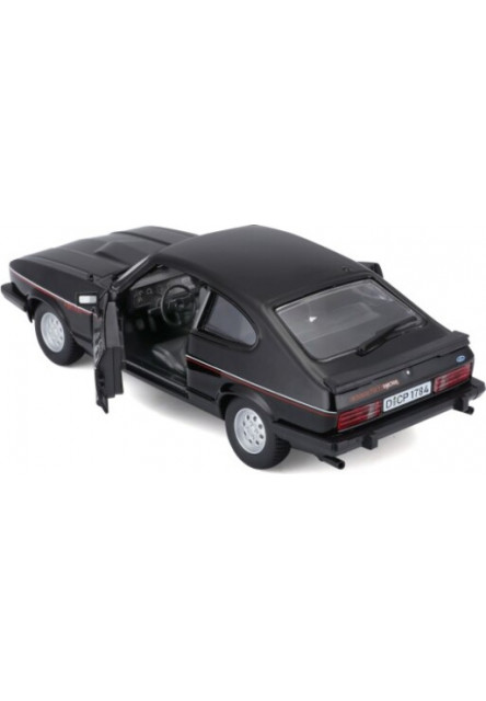 Bburago 1:24 Plus Ford Capri 1982 light Black