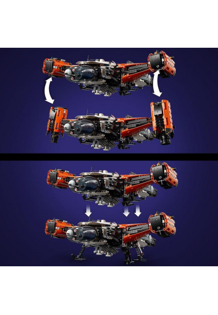 VTOL Vesmírna loď na prepravu ťažkého nákladu LT81