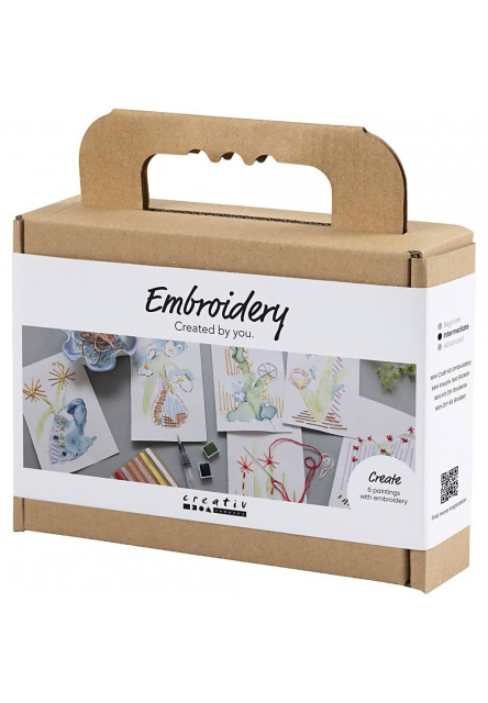 Kreativní sada Malování a vyšívání