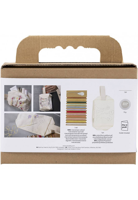 Kreativní sada Vyšívaná toaletní taška