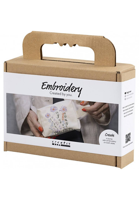 Kreativní sada Vyšívaná toaletní taška