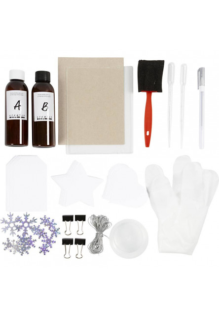 Kreativní sada Kyanotypie dárkové visačky