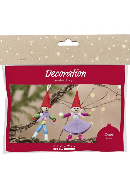 Kreativní sada Vánoční skřítci