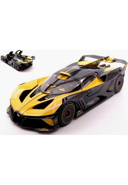 Bburago 1:18 TOP Bugatti Bolide Yellow/Black