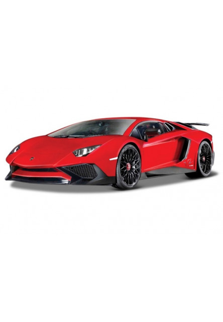 Bburago 1:24 Plus Lamborghini Aventador LP 750-4 SV Red