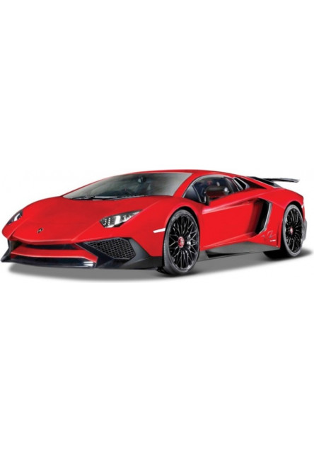 Bburago 1:24 Plus Lamborghini Aventador LP 750-4 SV Red