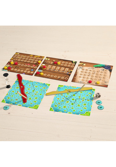 Spoločenská hra Ceruzkoví piráti od 8 rokov