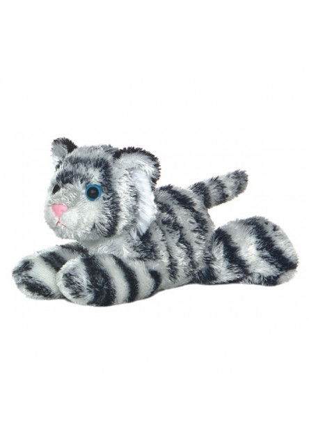 Plyšový tiger biely Shazam - Flopsie (20,5 cm)