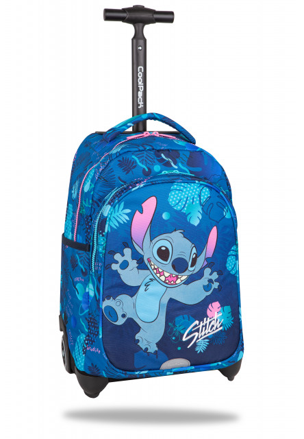Školní batoh Jack na kolečkách Stitch Blue