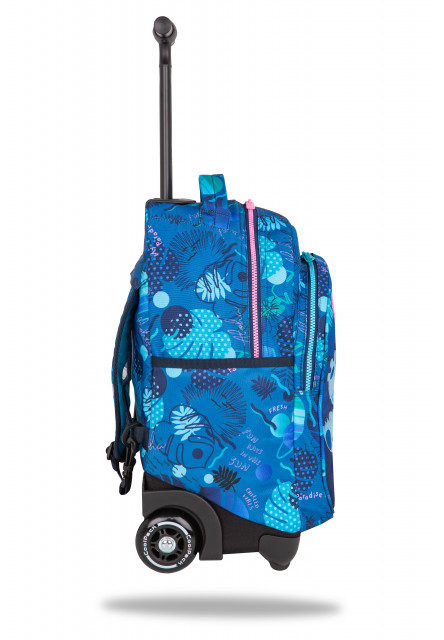 Školní batoh Jack na kolečkách Stitch Blue