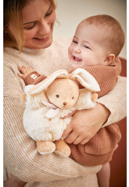 Intemporel Plyšový zajac krémový 17 cm