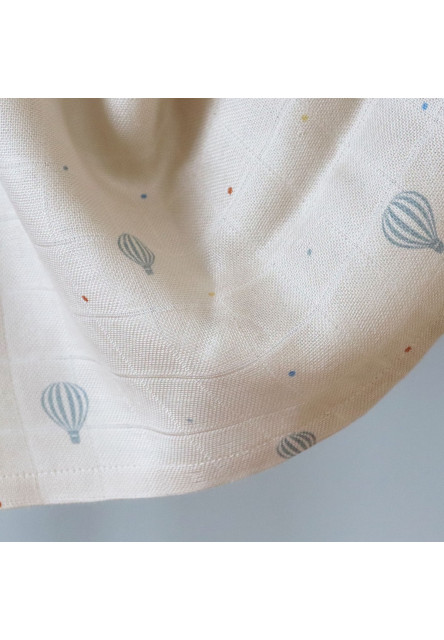 Josefine Mušelínové pleny z bambusu 2 ks Air Baloon Dot