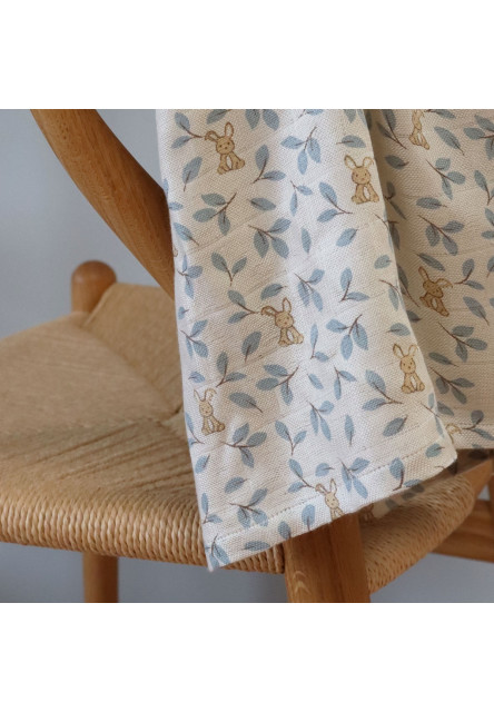 Josefine Mušelínové pleny z bambusu 2 ks Bunny Leaf