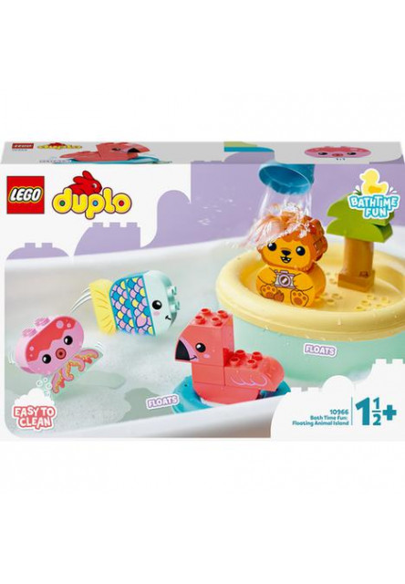 Zábava vo vani : Plávajúci ostrov so zvieratkami