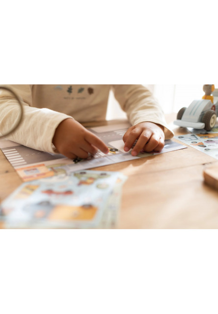 Knížka se samolepkami Doprava Jim