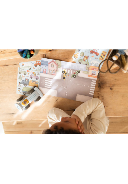 Knížka se samolepkami Doprava Jim