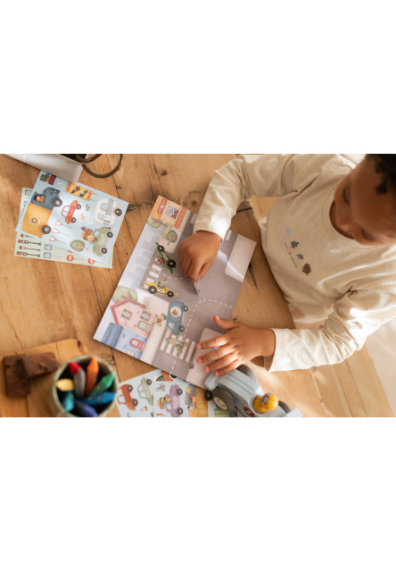 Knížka se samolepkami Doprava Jim