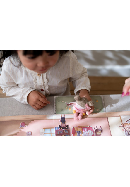 Knížka se samolepkami Dům Rosa