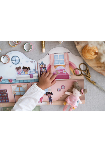 Knížka se samolepkami Dům Rosa