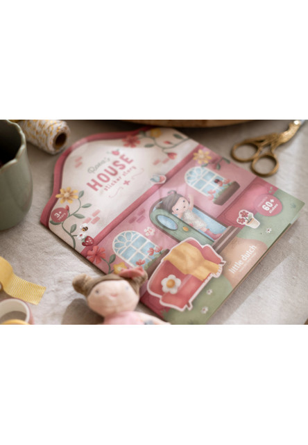 Knížka se samolepkami Dům Rosa
