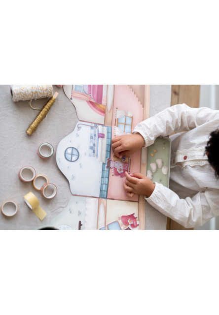 Knížka se samolepkami Dům Rosa