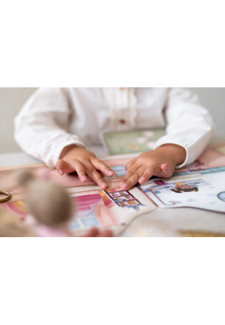 Knížka se samolepkami Dům Rosa