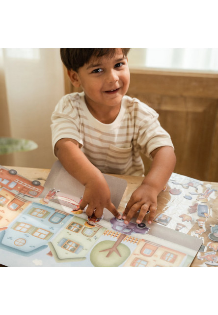 Knížka se samolepkami Hasičská stanice Jim