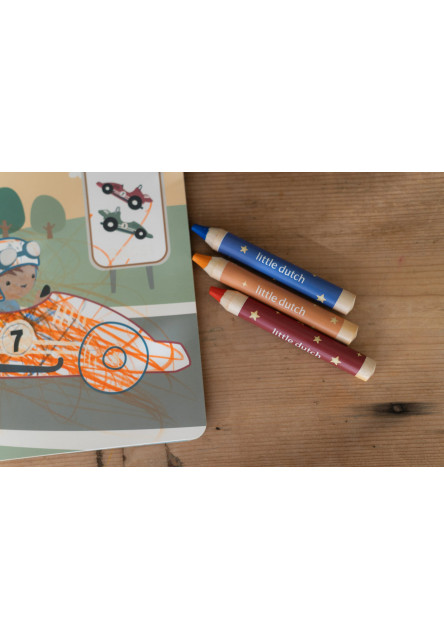 Omalovánky s pastelkami Doprava Jim