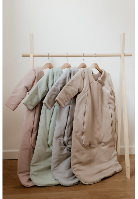 Celoroční spací pytel s odepínacími rukávy Sleepee Grey