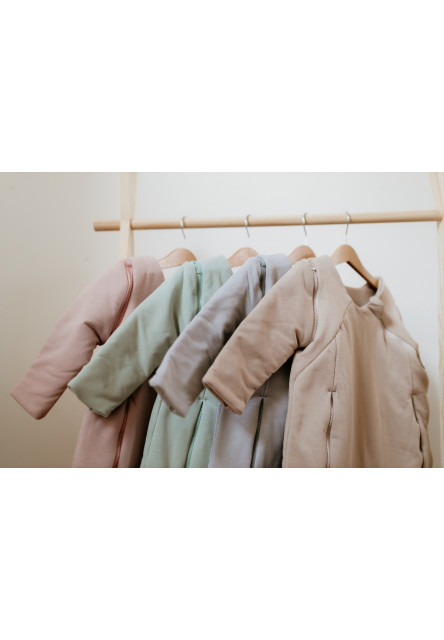 Celoroční spací pytel s odepínacími rukávy Sleepee Grey