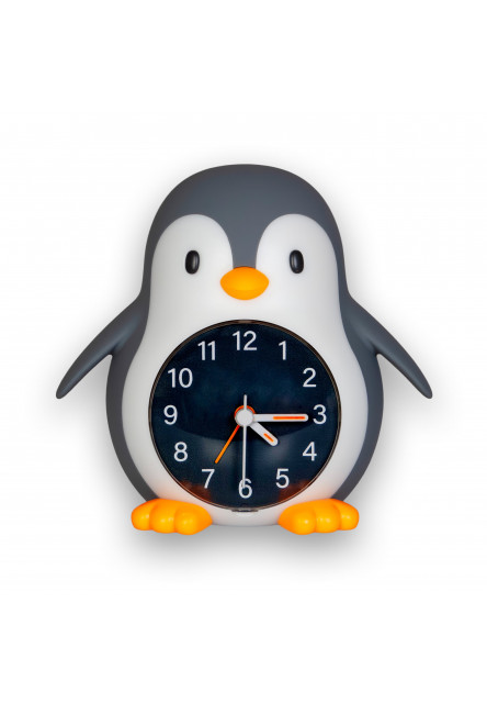 Noční světlo s budíkem POPPY PENGUIN