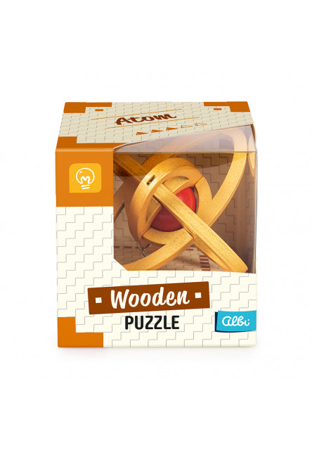 Veľký drevený hlavolam - Atóm