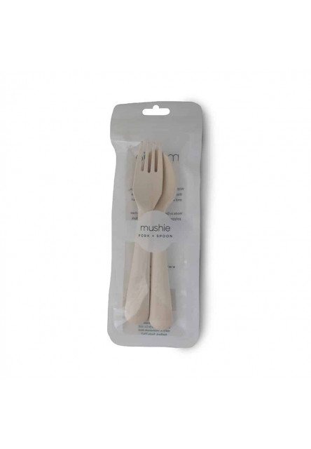 Vidlička & lyžička mushie - twilight blue