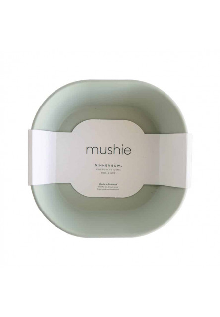 Hranatá obedová miska mushie - twilight blue